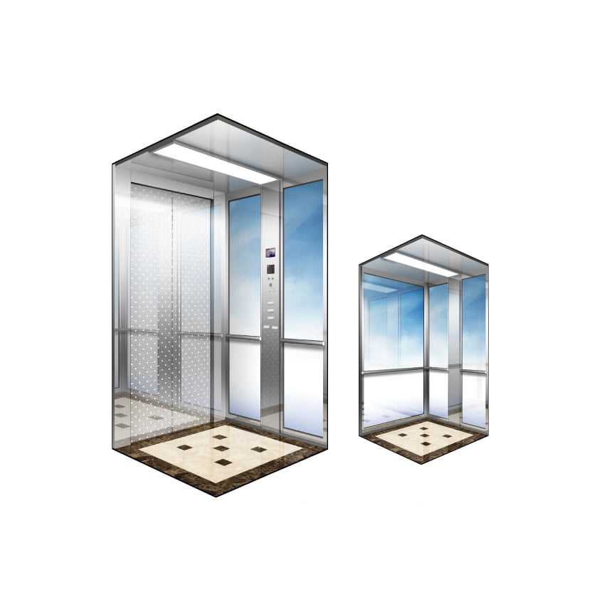 Thang máy kính gia đình LGs