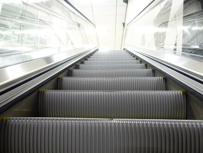 Cấu tạo của thang cuốn