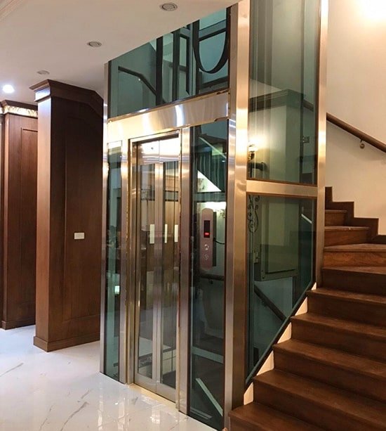 Cấu tạo thang máy kính trong suốt
